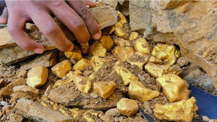 Amazing: Gold Digger reveals how to find massive gold deposits that have been buried for countless generations beneath mountain rocks.